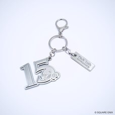 NieR Series 15th Anniversary Metal Keychain