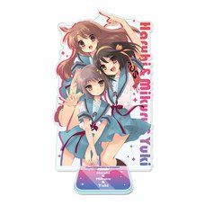 Haruhi Suzumiya Series Acrylic Stand Haruhi & Mikuru & Yuki
