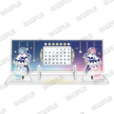 Re:Zero -Starting Life in Another World- Acrylic Perpetual Calendar Re:Zero -Starting Life with Ram and Rem- Birthday Life 2025 Ver.