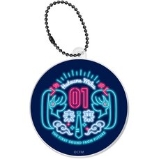 Hatsune Miku x Solwa Motif Acrylic Keychain Art by Pipi A