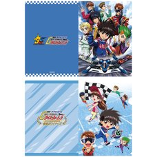 Future GPX Cyber Formula 35th Anniversary Festival Glorious Winners Clear File Folder Set of 2