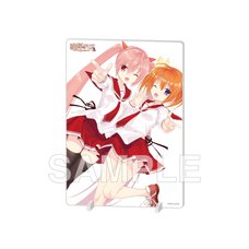 Aria the Scarlet Ammo Double A Acrylic Panel Anime Adaptation 15th Anniversary Ver. Akari & Aria