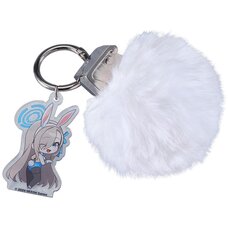 Blue Archive Asuna's Rabbit Tail Grenade Keychain