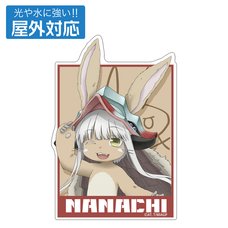 Made in Abyss: The Golden City of the Scorching Sun Outdoor-Ready Sticker Nanachi: Exciting Ver.
