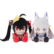 Azur Lane Punipuni Plushie Taihou & Shinano Set