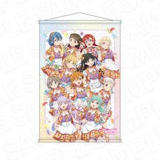 Love Live! Superstar!! B2 Lame Tapestry Cafe Party Ver.
