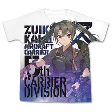 Kantai Collection -KanColle- Zuikaku Kai Ni White Graphic T-Shirt
