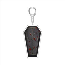 Hatsune Miku Vampire Fest Coffin Acrylic Keychain Charm