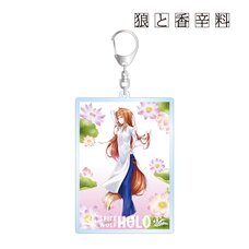 Spice and Wolf Jyuu Ayakura Illustration Ao Dai Ver. Big Acrylic Keychain
