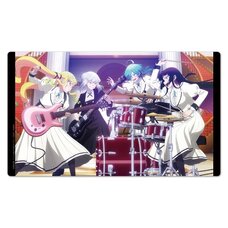 Rock is a Lady's Modesty Character Rubber Mat Lilisa & Otoha & Tina & Tamaki