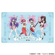 Ranma 1/2 Kung-fu Rock Desk Mat