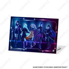 Kamitsubaki City Under Construction Acrylic Panel (Neon)