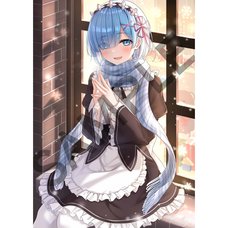 Re:Zero -Starting Life in Another World- B2-Size Double Suede Monaka Curl Tapestry (C101)