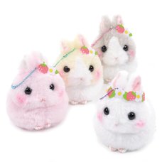 Usa Dama-chan Strawberry Party Rabbit Plush Collection (Ball Chain)