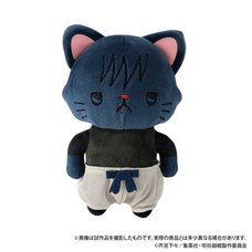 Jujutsu Kaisen Season 2 with CAT Plushie Keychain with Eye Mask Toji Fushiguro