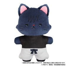Jujutsu Kaisen Season 2: Hidden Inventory / Premature Death with CAT Flat Plushie with Eye Mask Toji Fushiguro