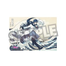 Katsushika Hokusai x Hatsune Miku by Rella Fabric Poster Kaito: The Great Wave Off Kanagawa
