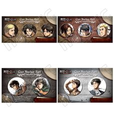 Attack on Titan Can Badge Sets