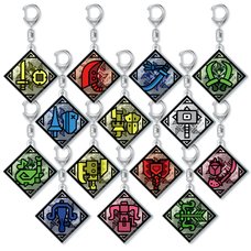 Monster Hunter Rise Weapon Icon Stained Strap Collection Box Set