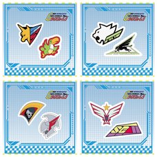 Future GPX Cyber Formula 35th Anniversary Festival Glorious Winners Embroidered Patch Set