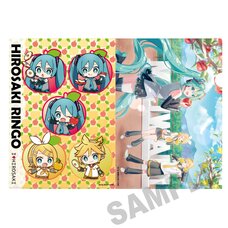 Hatsune Miku × Hirosaki Apple Clear File Folder 2 Art by Asagao Minoru / BUZZ
