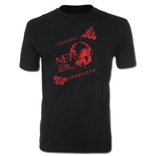 Evangelion New Movie NERV Logo Distressed Men’s T-Shirt