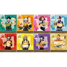 My Hero Academia Battle Cake Mini Shikishi Board Collection Box Set