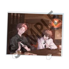 Bungo Stray Dogs: The Day I Picked Up Dazai Acrylic Panel Dazai Osamu & Oda Sakunosuke