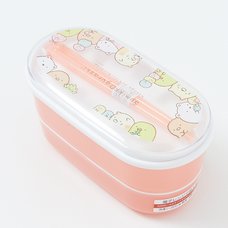 Sumikko Gurashi 2-Tiered Lunch Box with Chopsticks