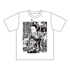 CyberConnect2 Hiroshi Matsuyama Super Heavyweight Monochrome White T-Shirt