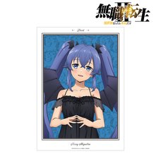 Mushoku Tensei: Jobless Reincarnation Season 2 A3-Size Mat Effect Poster Roxy Migurdia: Devil Ver.