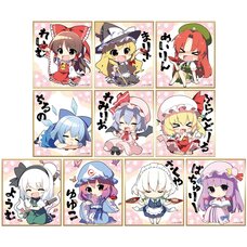 Touhou Project Mini Shikishi Board Collection Vol. 2 Box Set