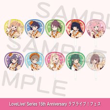 Love Live! Series 15th Anniversary Love Live! Fest Jumbo Hand Fan Ikizulive!