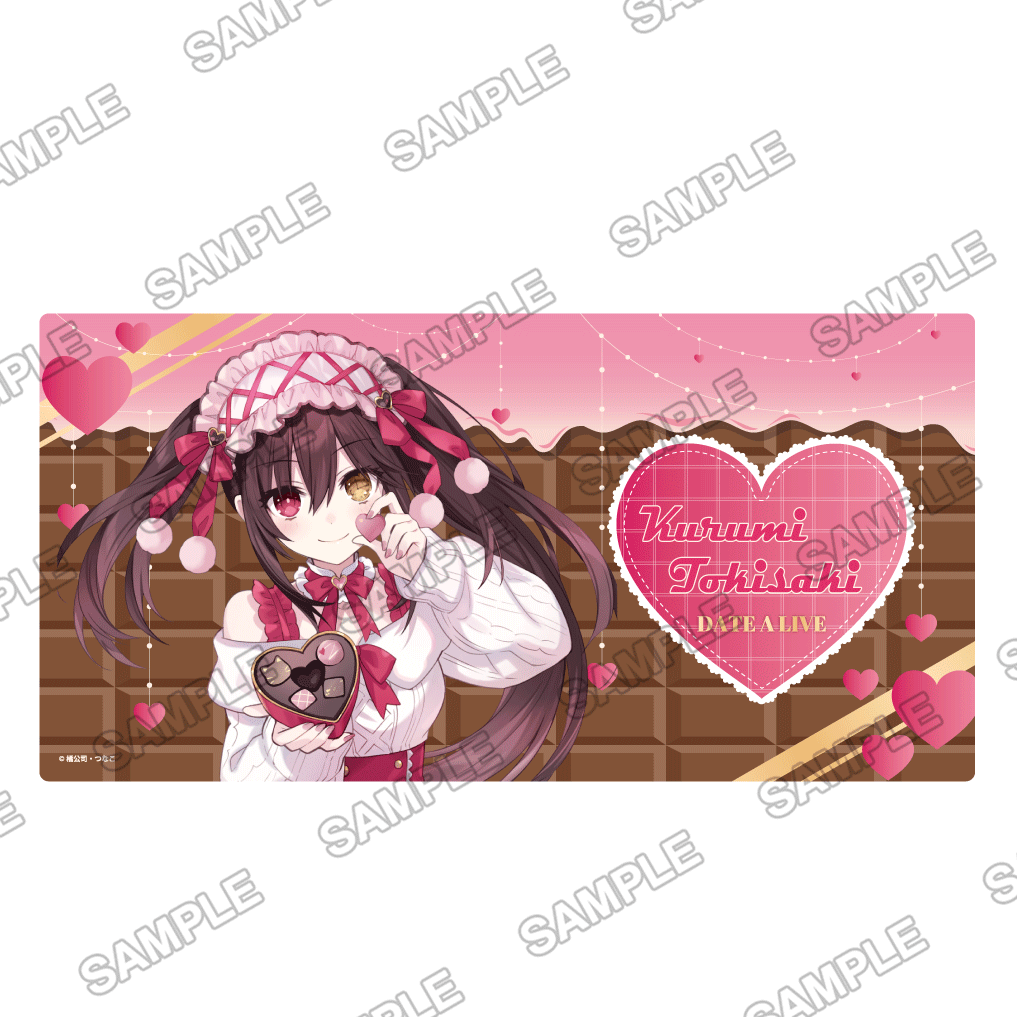 Date A Live Kurumi Valentine's Day 2026 Newly Drawn Desk Mat