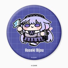 hololive Meet 2025 Chibi Illustration Big Tin Badge - Koseki Bijou