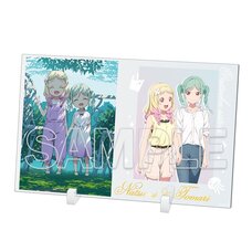 Love Live! Superstar!! Onitsuka Sisters Foil-stamped Memorial Acrylic Plate