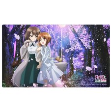 Girls und Panzer das Finale Rubber Mat Miho Nishizumi & Maho Nishizumi: Sakura Ver. (Re-run)