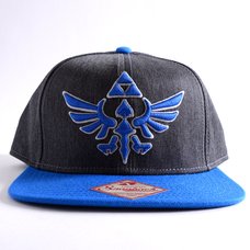 Nintendo Zelda Logo Men’s Black Snapback Baseball Hat