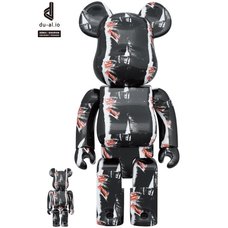 BE＠RBRICK Andy Warhol x The Rolling Stones Sticky Fingers 100％ & 400％ Set