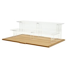 Collection Case L Acrylic Stage (2 Step Height 100mm/50mm)
