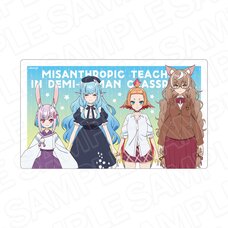 A Misanthrope Teaches a Class for Demi-Humans Rubber Deskmat