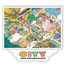 City The Animation Acrylic Chara Stand C