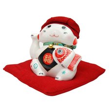 Ebisu Beckoning Cat Small Coin Bank (Good Fortune)