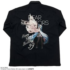 Hatsune Miku: Happy 16th Birthday Dear Creators Ver. Embroidered Shirt Black