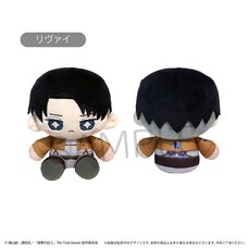 Attack on Titan Mini Osuwari Tapinui Plushie Levi