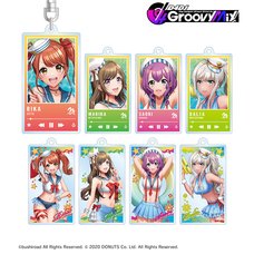 D4DJ Groovy Mix Merm4id: Marine Sailor Ver. Trading Acrylic Keychain Complete Box Set