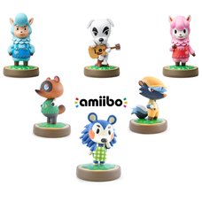 Animal Crossing amiibo 3-Pack w/ 3 Free Animal Crossing amiibo (Option B)