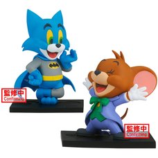 Tom and Jerry Figure Collection -Tom and Jerry as Batman- WB 100th Anniversary Ver.
