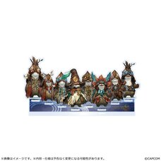 Monster Hunter Wilds Acrylic Stand Rove Set