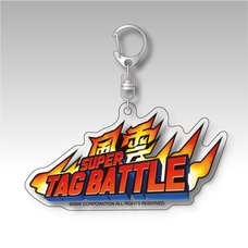Super Tag Battle Title Logo Acrylic Keychain